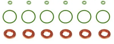 6 Cylinder Common Rail Diesel Injector Seal Kit For Vw Audi Tdi Touareg A8 A7 A6 • $52.50