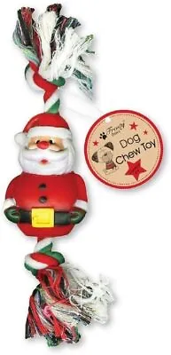 £6.99 • Buy Santa Dog Chew Toy - Xmas Christmas Pet Present Gift Funny Stocking 