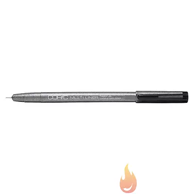 Copic Multiliner BLACK Color Individual Disposable Pen Type SELECT NIB SIZE • $3.20