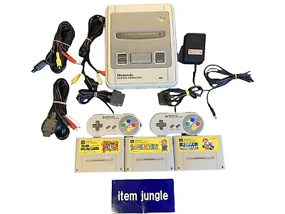 Super Famicom  SFC SNES Mario Game Nintendo Console Japanese Region   • $49.99