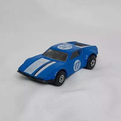 Matchbox Superfast No 8 De Tomaso Pantera Blue 17 Loose VGC FAST SHIPPING  • $4.49