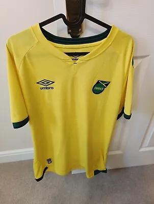 Jamaica Home Football Shirt Umbro Large Reggae BOYZ Adults  • £34.99