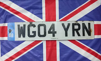 United Kingdom UK GB Great Britain License Plate - Exeter 2004 • $15