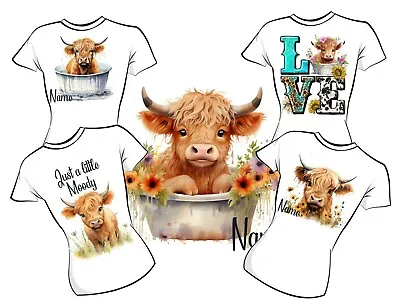 Hamish The Highland Cow T Shirt Transfer Multi Buy Discount Up To 15% • £2.49