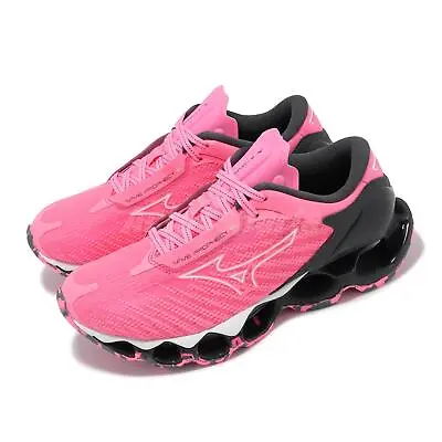 Mizuno Wave Prophecy 12 Pink Black Women Road Running Jogging Shoes J1GD2300-74 • $194.99