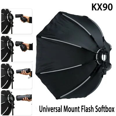 US KX90 Speedlite Outdoor Octagon Umbrella Softbox For  Godox AD200 V1 Yongnuo • $59.99