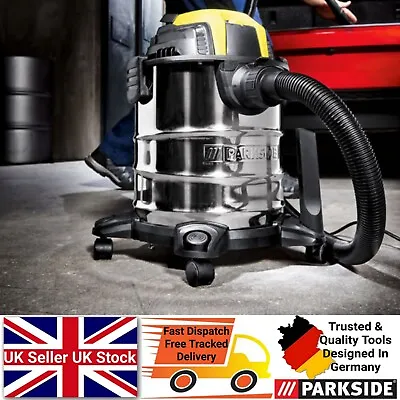 £69.99 • Buy Parkside 12L Wet & Dry Vacuum Cleaner With Water Extraction &  Blower 1200W