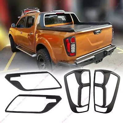 Front Tail Rear Light Lamp Cover For Navara NP300 D23 2015 2016 2017 2018 19 20 • $55.99