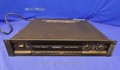 QSC PL340 PowerLight 3 Series 4000 Watt 2 Channel Power Amplifier • $799.99