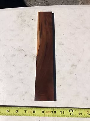 Reclaimed Hawaiian Milo Wood Ukulele Fret/Finger Board 13”x2 1/4”x3/8” • $12.67