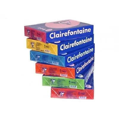 Intensive / Fluo Coloured Paper Copier A4 80gsm Clairefontaine Trophee • £21.74
