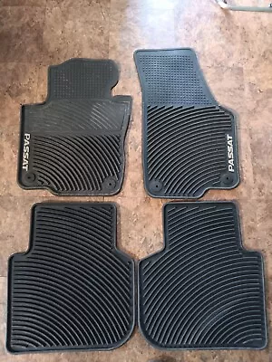 12-19 Vw Passat Rubber All Weather Stock Floor Mats Set Of 4 Oem 12 13 14 15 19 • $78