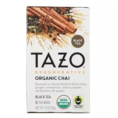 Tazo Tea Black Tea - Organic Chai 16 Bag(S) • $9.60