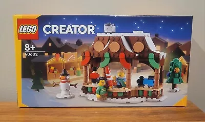 LEGO 40602 Creator Winter Market Stall BRAND NEW SEALED Christmas Seasonal • $35