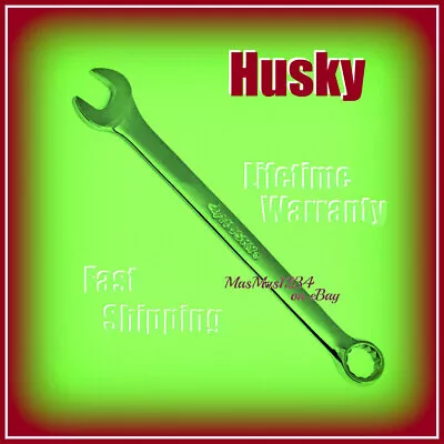 HUSKY Combination Wrench - SAE - Metric - Polished Chrome - NEW - Fast Shipping  • $8.88