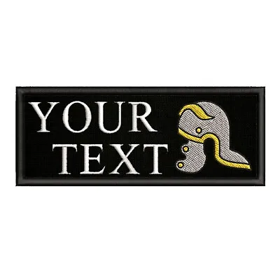 ADULT Custom Roman Legionary Embroidered Name Tag Patch [IRON-ON] -- YOUR NAME • $5.87