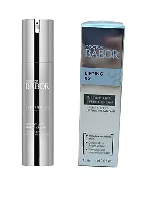 DOCTOR BABOR Lifting RX Instant Lift Effect Cream Anti-aging 0.5oz/15ml Sealed • $25.45