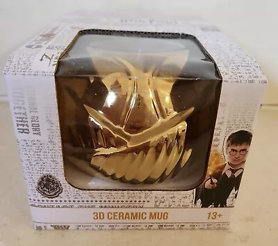 Super Sale!!! Harry Potter 3D Ceramic Mug - Gold Brand New Sealed Genuine • $48