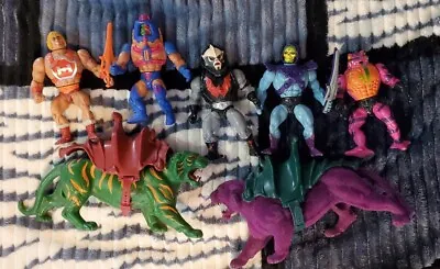 Motu Masters Of The Universe Lot As Pictured Vintage Skeletor He-man Hordak Etc • $49.99