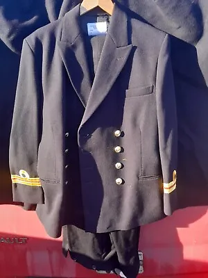 RN Naval Jacket NO.5 Dress BARATHEA Double-breasted Blazer  Engineer • £60