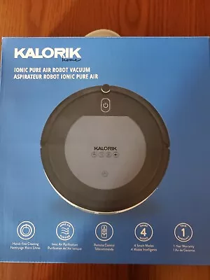 Kaloric Ionic Pure Air Robot Vacuum Cleaner 46588 GR Brand New! • $75