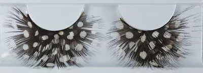 Lacey Wigs - Eyelash Feather Dot Black/White • $16.90