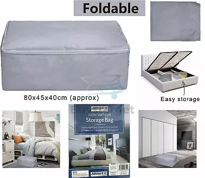 £3.95 • Buy 🔥Large Waterproof Breathable Storage Bag Box Clothes Quilt Duvet Laundry Zipped