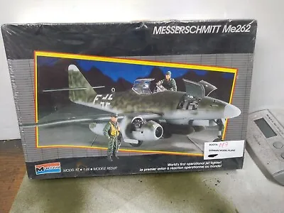 Vintage Monogram 1/48 Model Airplane Kit German Messerschmitt Me262 5453 Sealed • $14.99