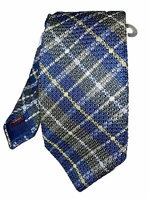 CHARLES TYRWITT  Tie 100%  Silk Made In GORGEOUS BLUE DELUXE • $18