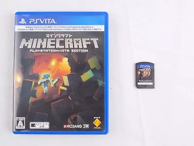 Like New Playstation Vita Ps Vita Minecraft Free Postage • $43.90