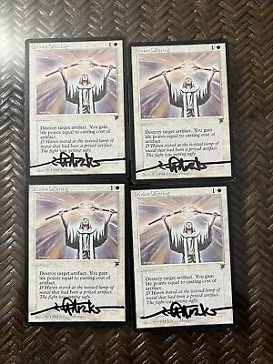 Mtg Divine Offering Legends Playset Signed • $27.50