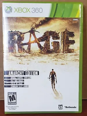 Rage Microsoft Xbox 360 2011  Missing Disc 1 (FOR PARTS) PLEASE READ  • $4.50