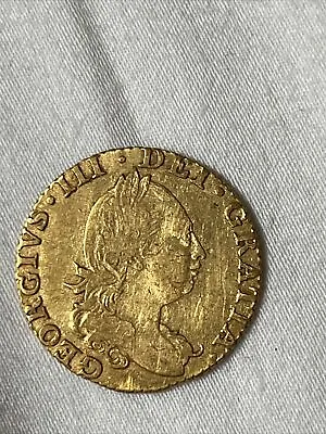 £703.76 • Buy 1784 Britain George III Gold Half Guinea 1/2G B03