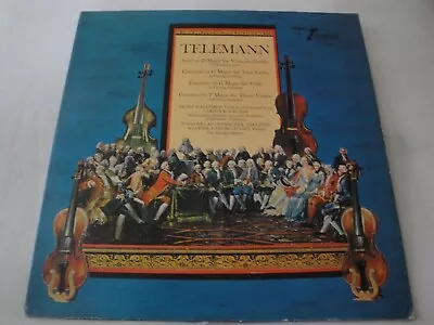 Telemann: Suite In D Major For Viola Da Gamba VINYL LP ALBUM TURNABOUT VOX • $16.99