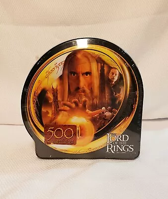 2003 The Lord Of The Rings Evil Forces New Sealed 500 Piece Puzzle Tin • £9.65