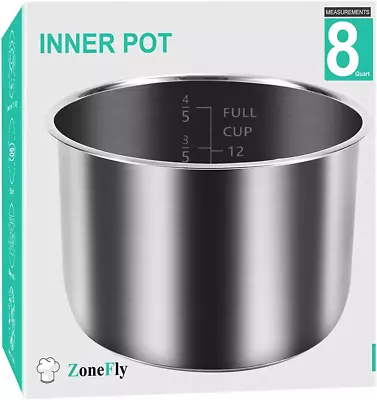 8Qt Inner Pot: PPC772/780/WAL3 Repl. Stainless Steel Dishwasher Safe Easy Clean • $52.88