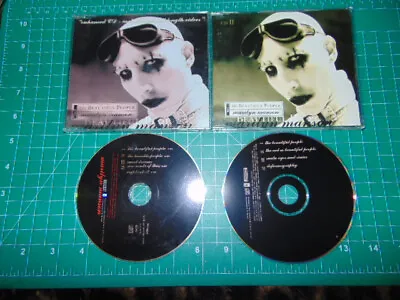 MARILYN MANSON - Beautiful People Pt1 & Pt 2 / Deformography - CD - Single Lot 2 • $25