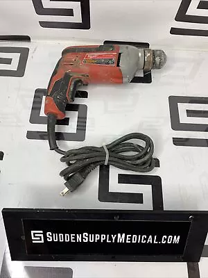 MILWAUKEE 3/8  Inch Electric DRILL 2800 RPM 0240-20 120V Keyless Chuck TESTED • $34.99