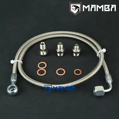 MK4 GOLF GTI AUDI TT SEAT LEON 1.8T Transverse Turbo Oil Feed Line Hose K03 K03S • $45.36