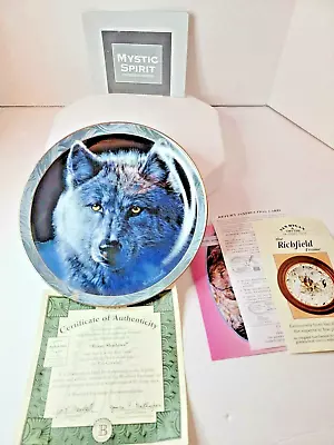 Moon Shadows Mystic Spirit Collectors Plate W/ Certificate By Vivi Crandall 1994 • $24.99