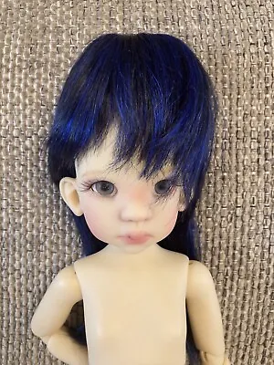 JPOP DOLL WIG SIZE 7-8  KANA MISERY Blue Black • $15