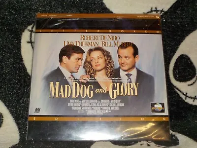Mad Dog And Glory Letterbox Laserdisc LD Robert DeNiro Free Ship $30 • $4.99