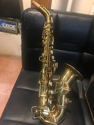 Vintage C.G. Conn Curved Soprano Saxophone  1924 Great Original Condition • $2850