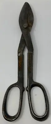 Vintage Husky Tin Snips 12 3/4 Inch Forged In USA • $19.98