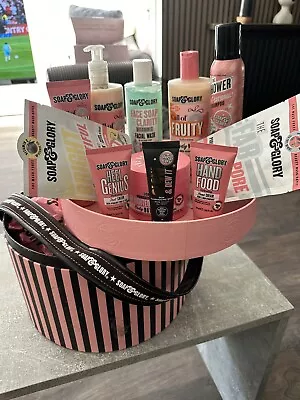 Soap & Glory HUGE BUNDLE Gift Set Lotion Cream Face Wash Butter Mask IN BOX • £26