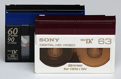 NTSC HDV Mini DV Video Tape Transfer Service To MP4 Or DVD • $10