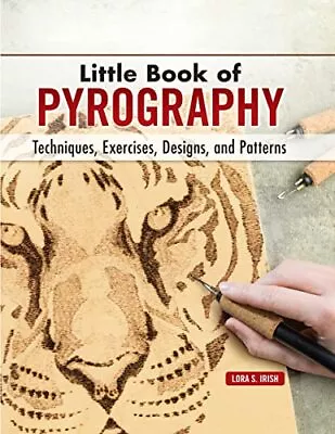 Little Book Of Pyrography: Techniques Exercises Designs And Patterns (Fox... • $8.25