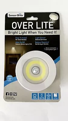 Sensor Brite Overlite Wireless Motion-Activated Ceiling/Wall LED Light-NEW • $11.69