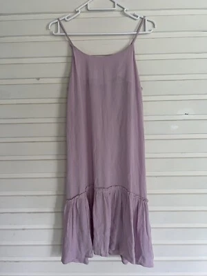 $16.50 • Buy DECJUBA Kids Label Teens Girls Youth Teenager 100% Viscose Pink Dress Size 14