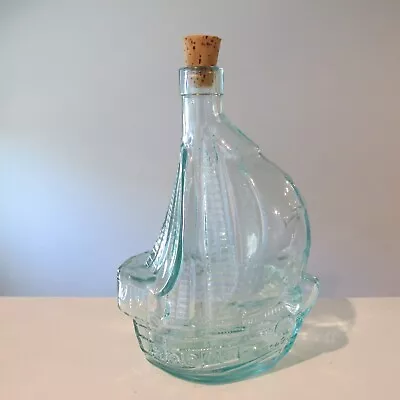 MOD DEP Glass Bottle S Maria Ship Shaped Columbus 500th Anniv 1492 1992 VE Italy • $21.50